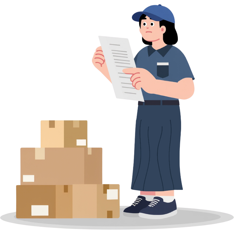 Wareneingang & Qualitätskontrolle